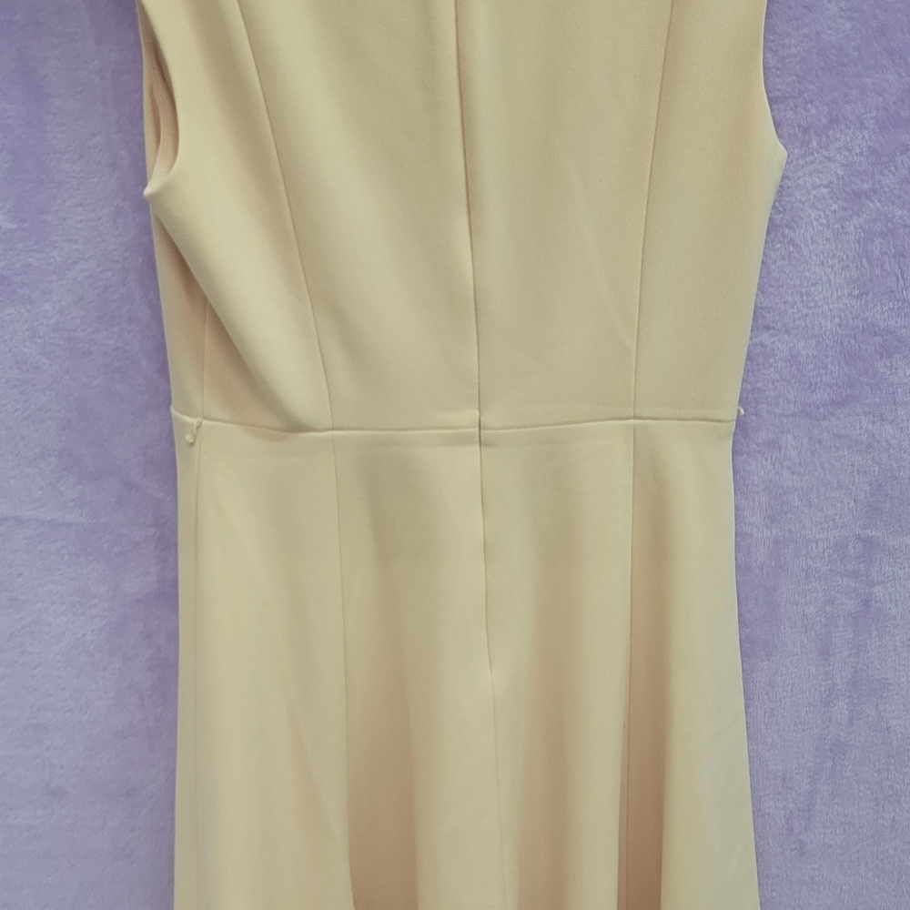Calvin Klein Collection Cream Midi Dress - Picture 2 of 2